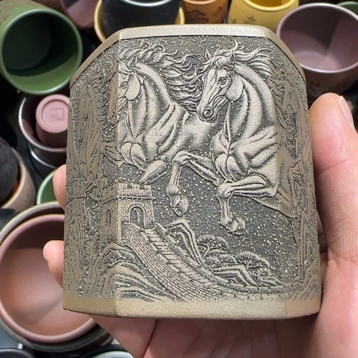 茶杯紫砂全手工制作工艺