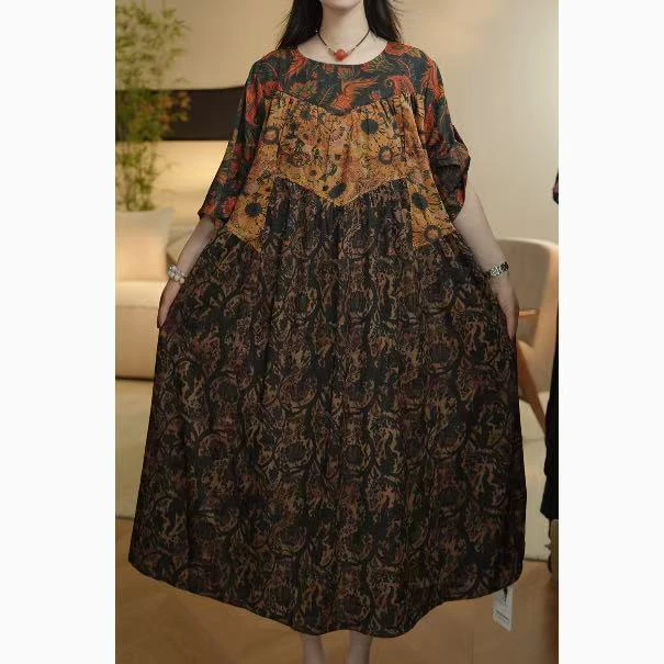 7154夏季新款超显瘦时尚洋气减龄连衣裙