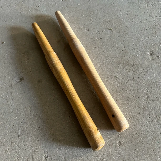 直播间木柄小锹把两个有瑕疵正常使用