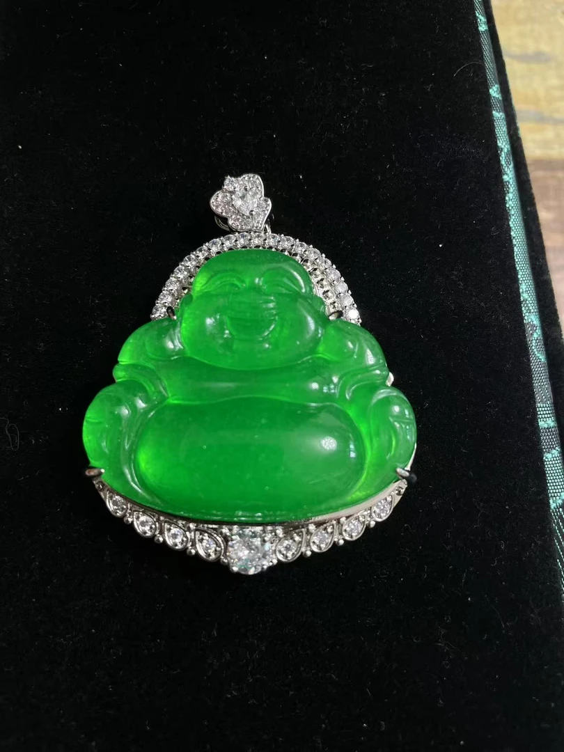 【米米甄选  绚丽多彩】绿色吊坠 LX-385