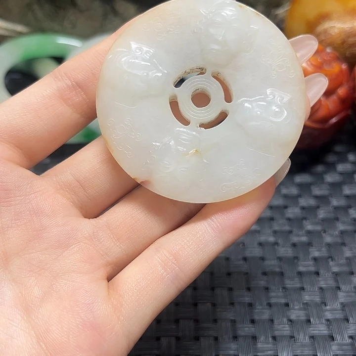 滴血莲花菩提把件