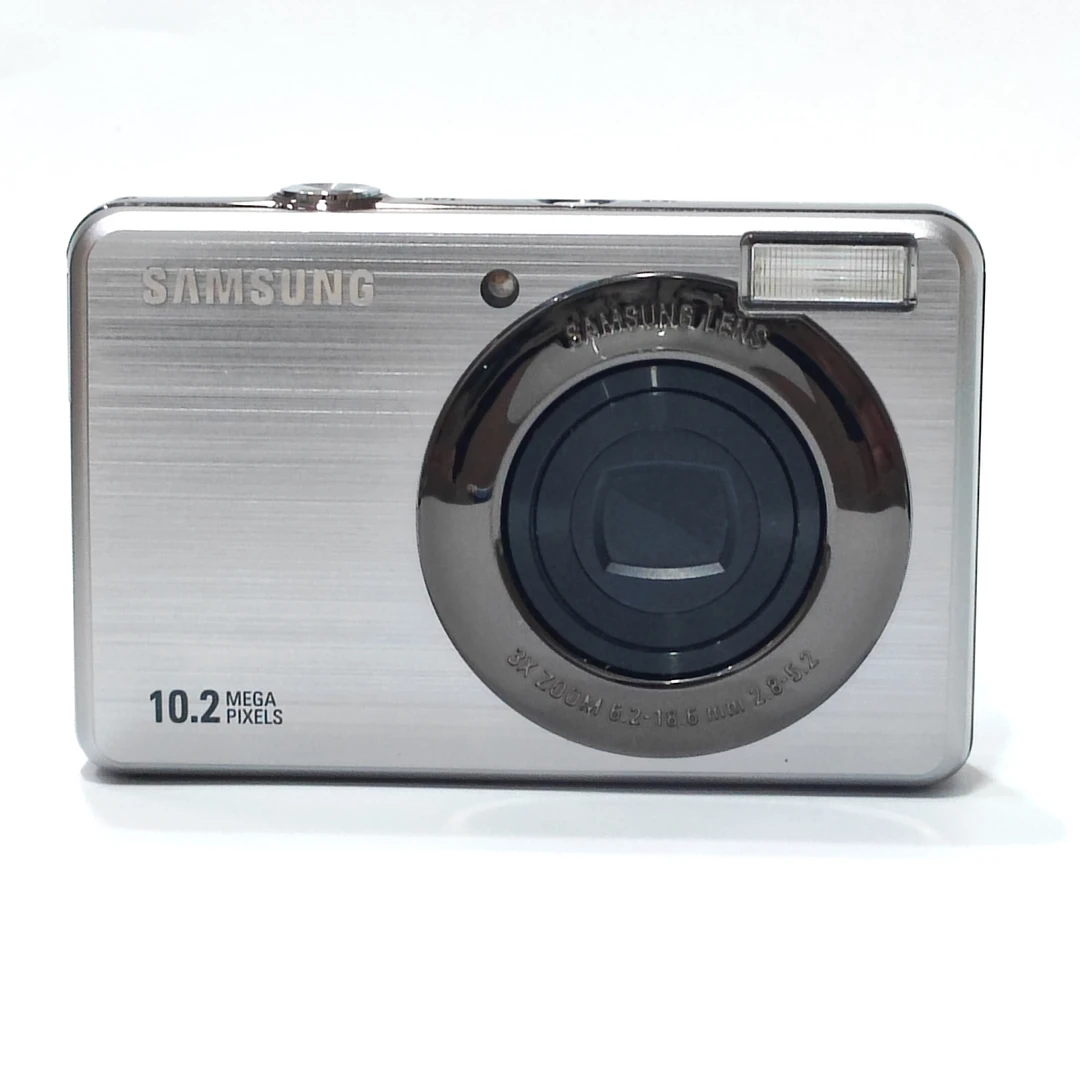 9新 Samsung/三星 pl50银色1020w像素3x光变ccd数码相机