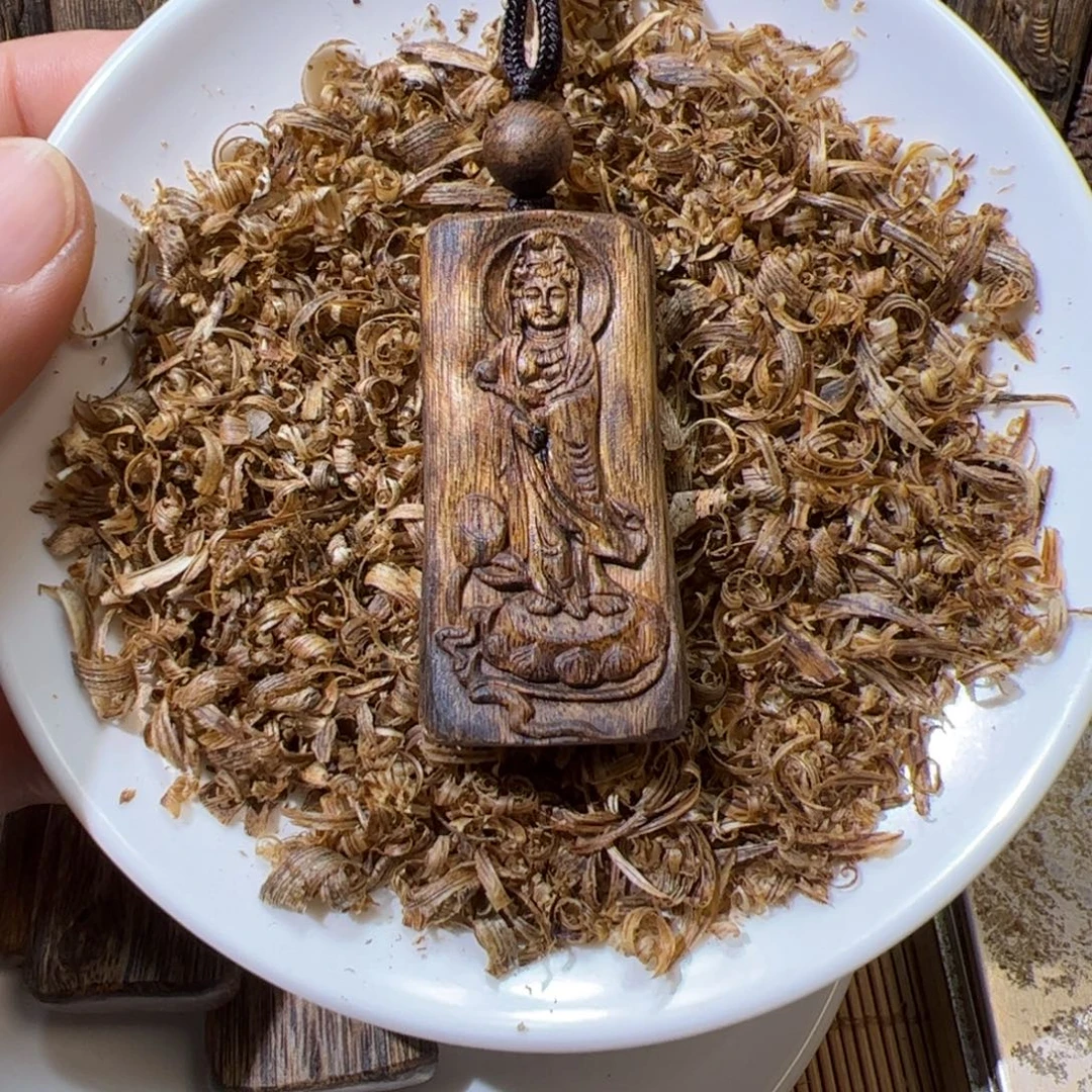 沉香碎屑沉香乌身观音8.5克