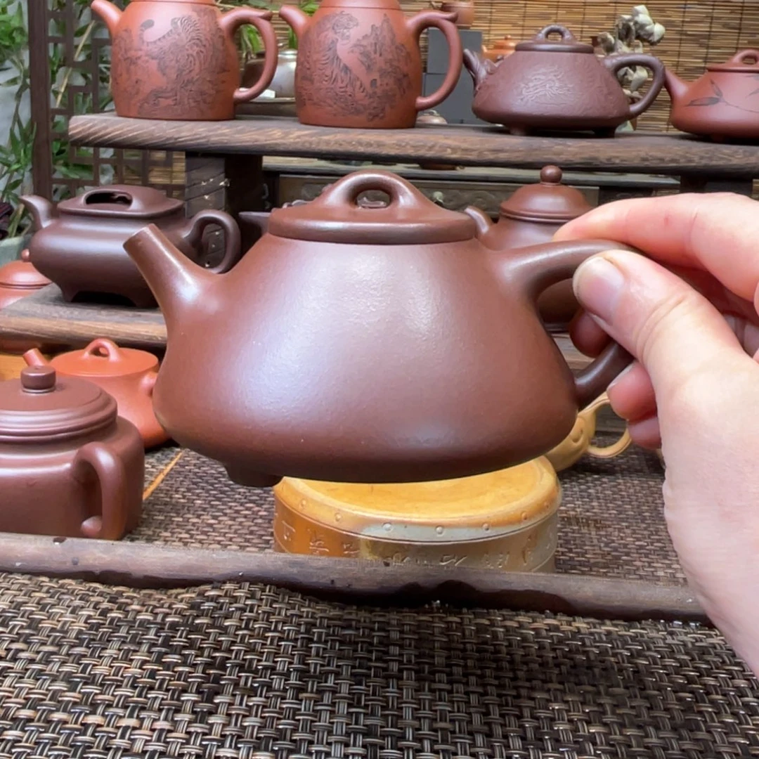 茶壶紫砂宜兴原矿紫砂手工制220