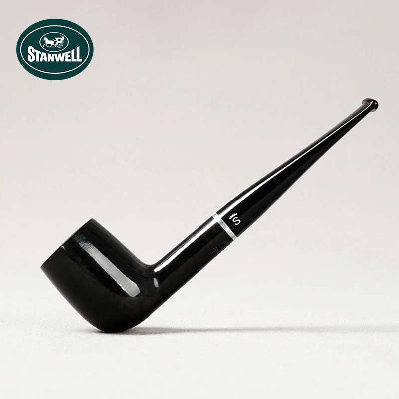 丹麦 Stanwell史丹威 黑钻系列29 黑礼服直斗 3mm 石楠木烟斗