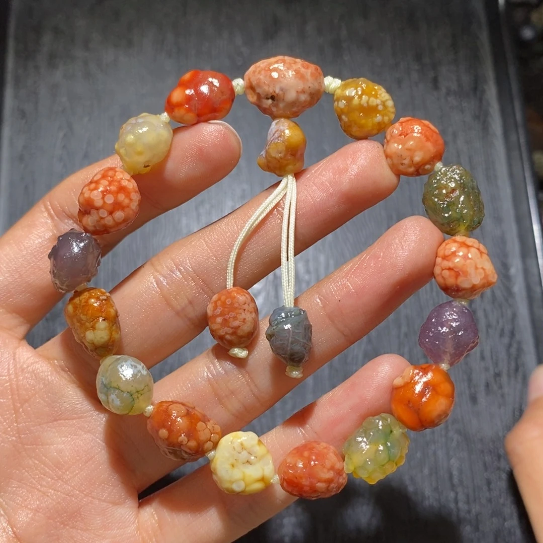 未镶嵌玛瑙/玉髓珠宝半成品