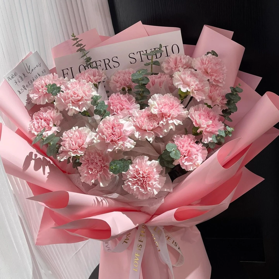 【小美满】10支绢花可长期保存送妈妈送女友送朋友生日礼物鲜花订购同城配送告白鲜花小时达鲜花花束小时达