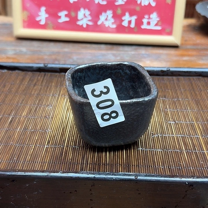 纯手工制作粗陶茶具