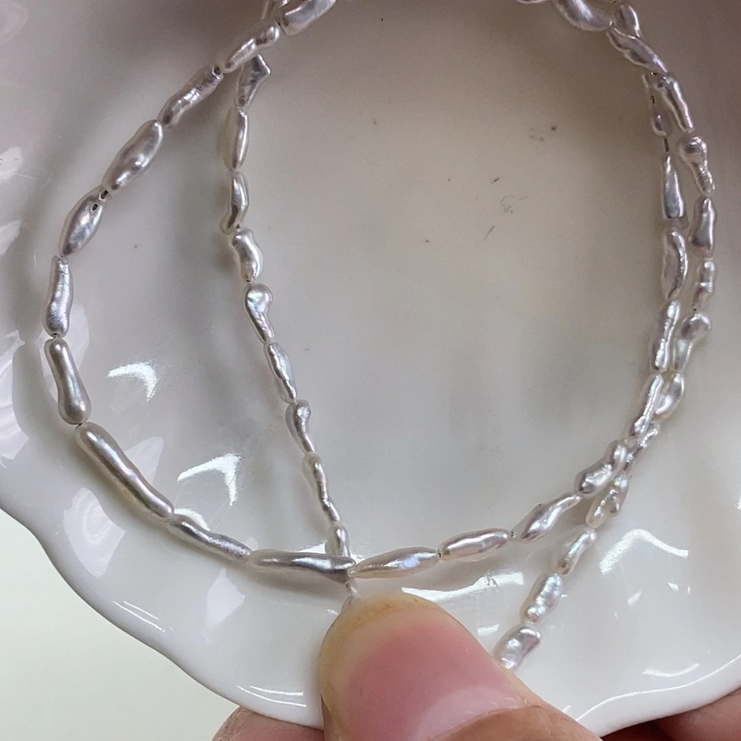 项链银S925镶嵌海水珍珠