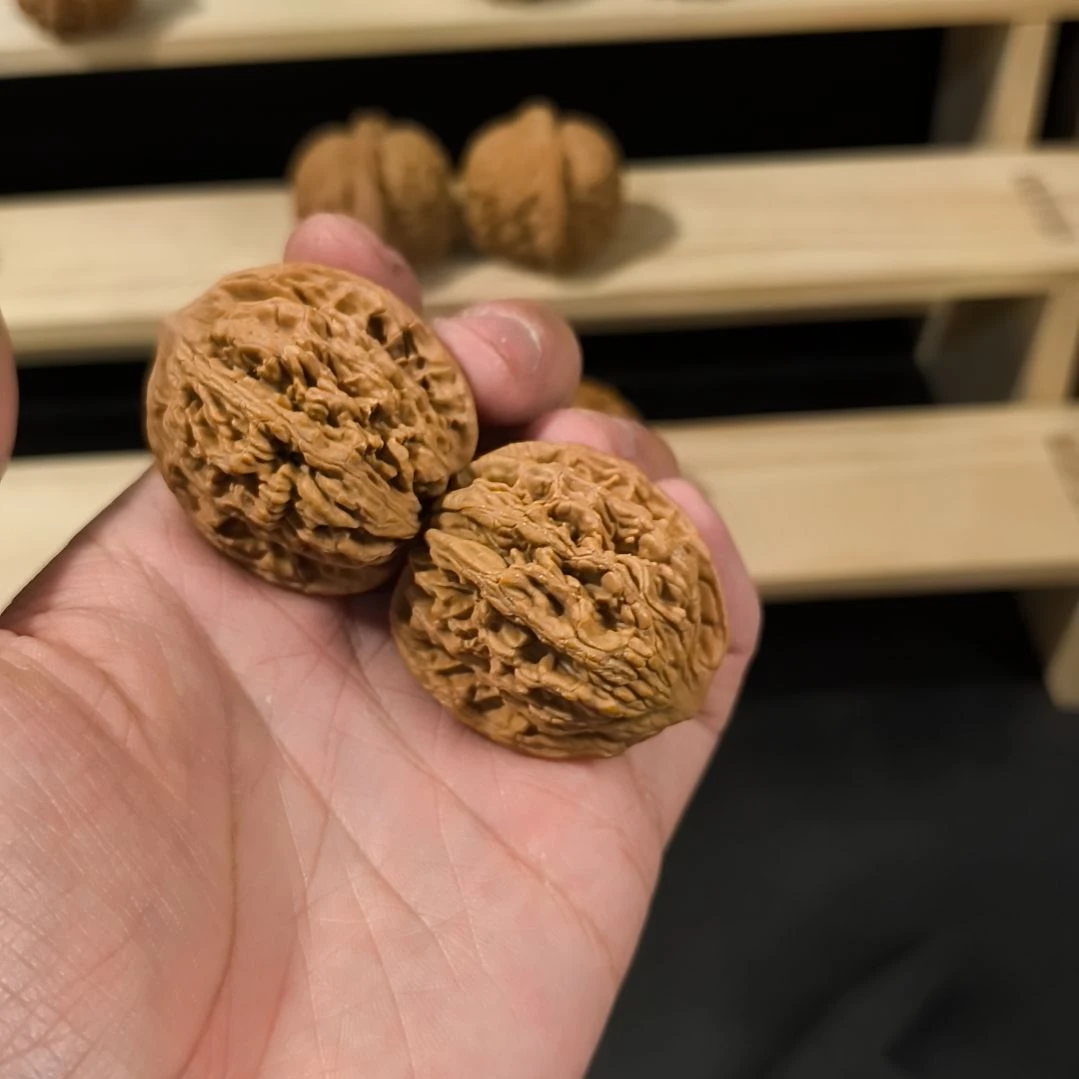 吊坠文玩核桃38虎头