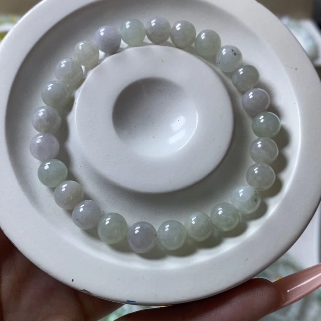 未镶嵌手链翡翠冰糖黄卡7