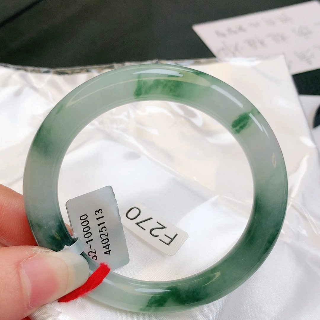 【闪购商品】翡翠手镯未镶嵌缅甸天然a货翡翠