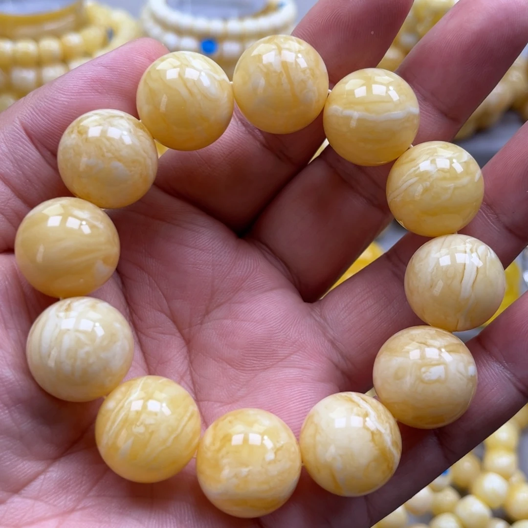 手链琥珀未镶嵌手串