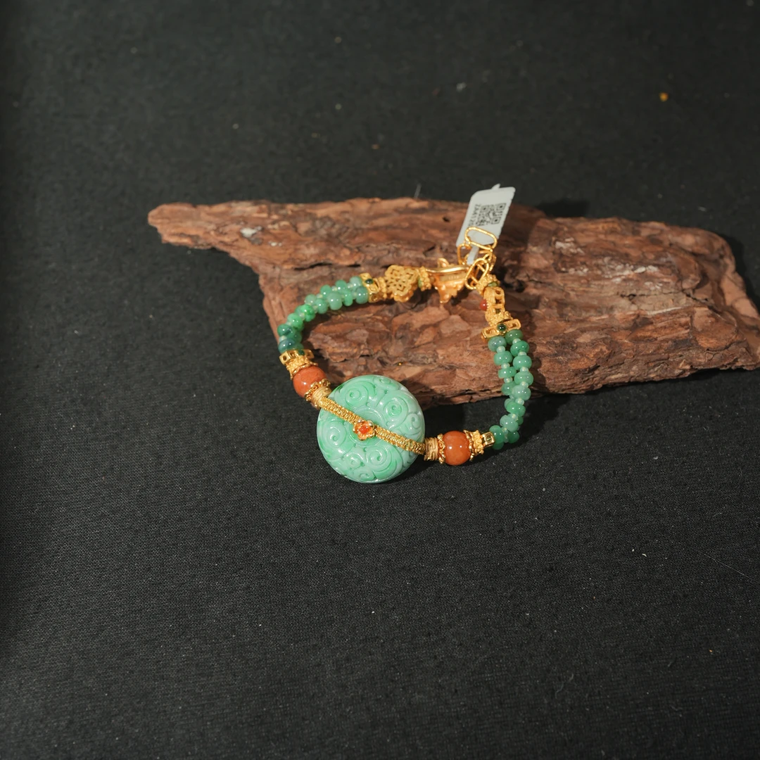 11.26香港王老板-翡翠手链k742