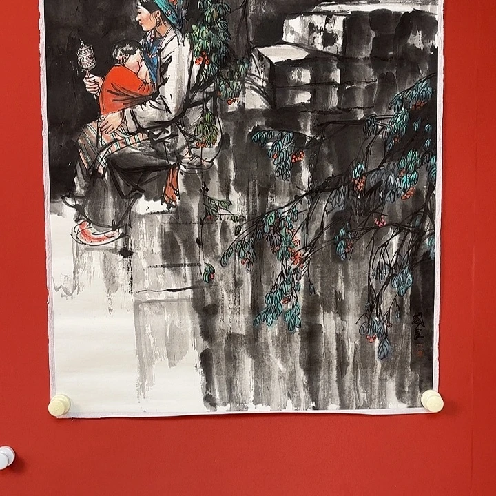 国画史老师国画精品