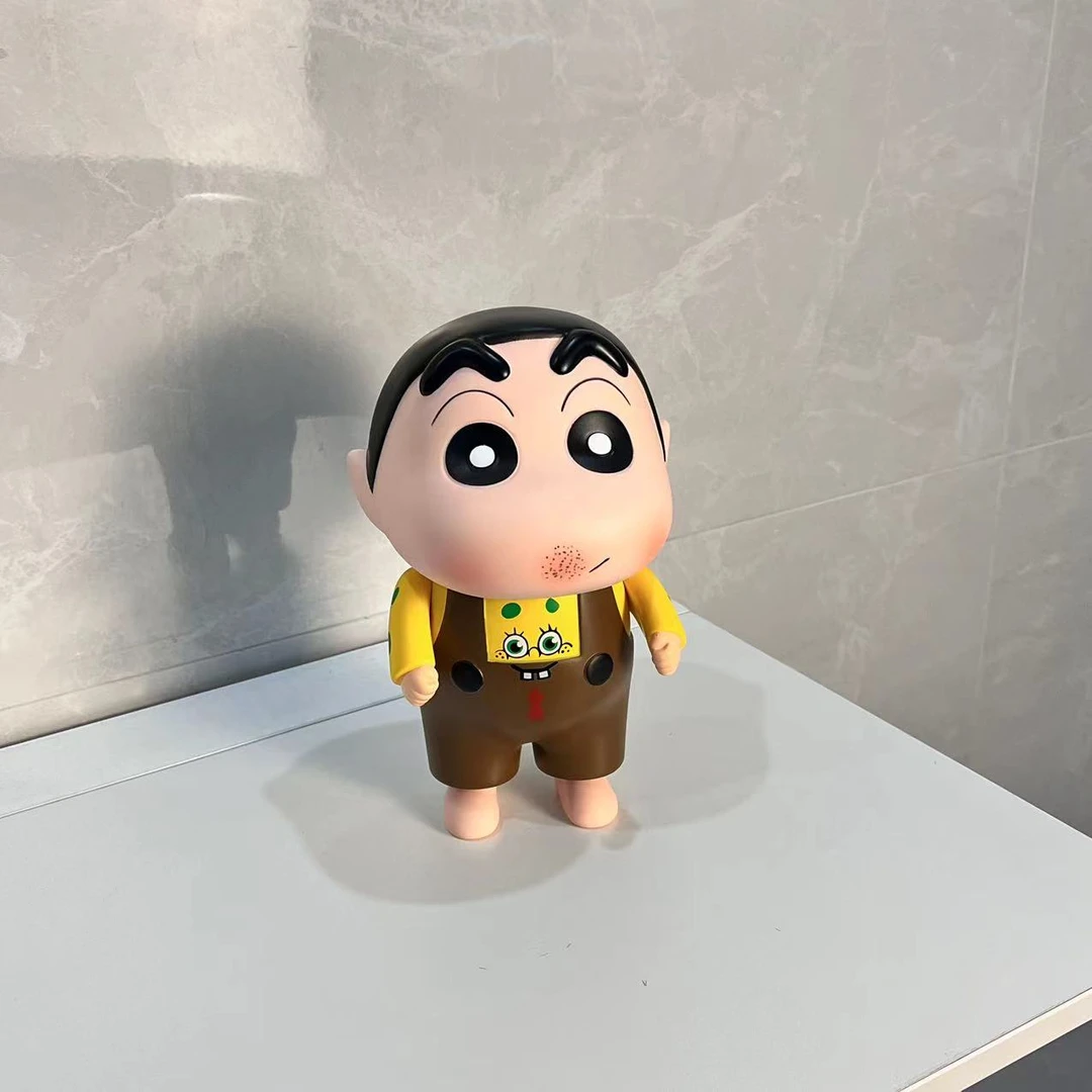 蜡笔小新中号褐色雀斑卡通桌面摆件家居饰品礼物潮流手办