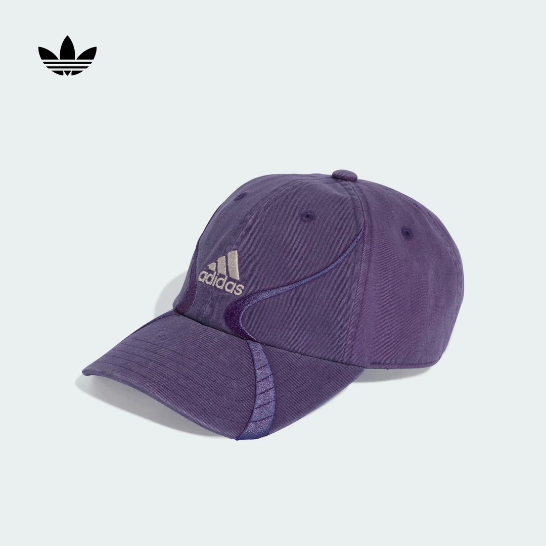 阿迪达斯官方三叶草 复古运动遮阳帽子女新款 adidas KF3315