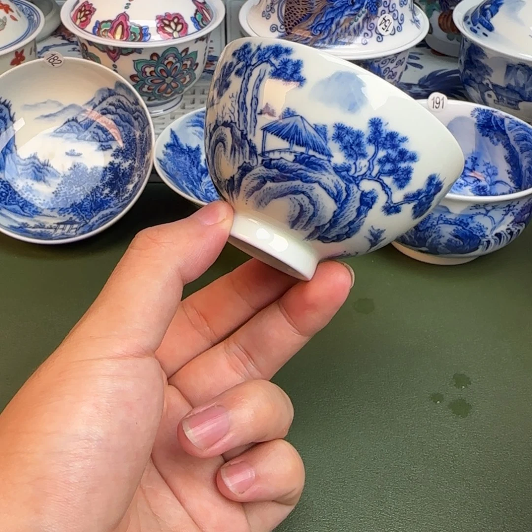 彦祖纯手工手绘茶具170