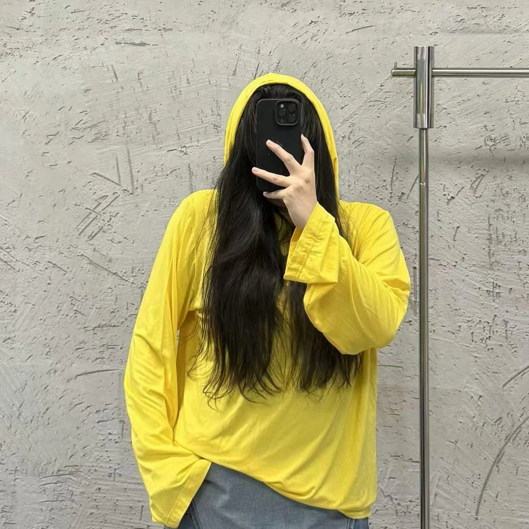 《大韩韩推荐》三色连帽打底大码女装秋冬显瘦百搭时尚纯色休闲长袖