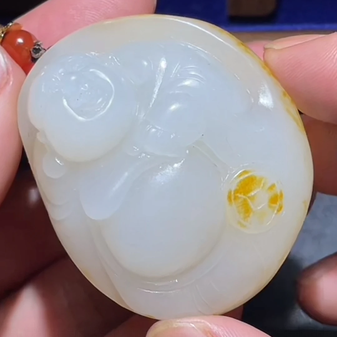 和田玉玉石挂件d1020拍一发一