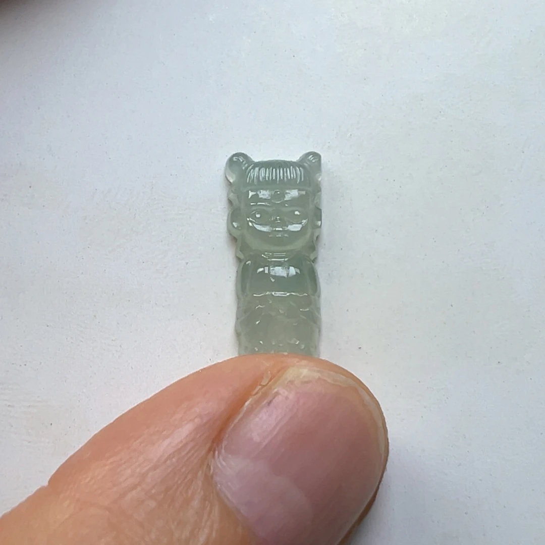 颈饰未镶嵌翡翠缅甸翡翠A货