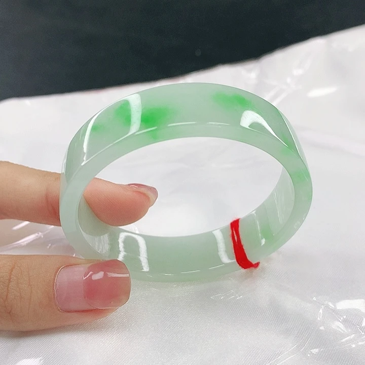 翡翠未镶嵌手镯圈48.6，88016