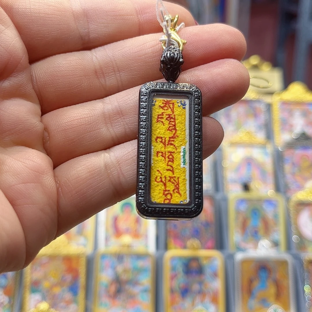 银S925热贡艺术唐卡