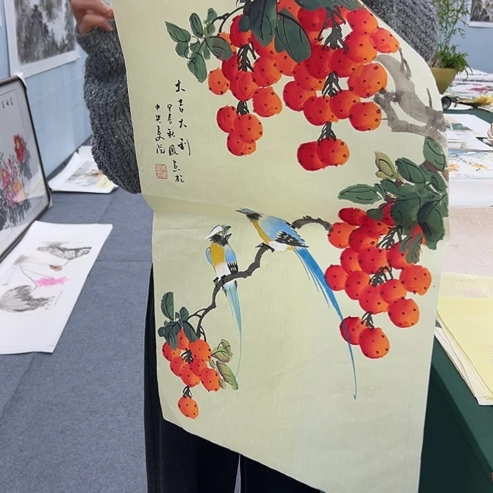 国画纯手绘国画作品大放漏