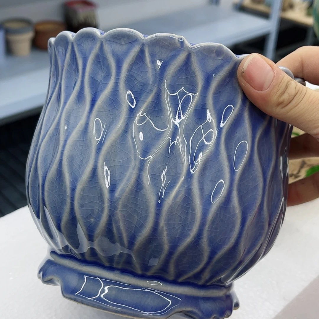 【闪购商品】陶瓷多肉绿植陶瓷花盆