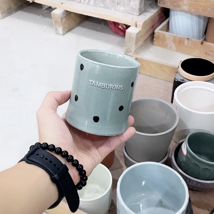 陶瓷花盆全场12包邮