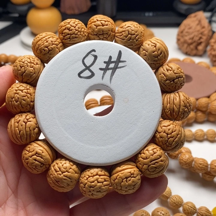 阿***鹤桃核吊坠精品桃核手串