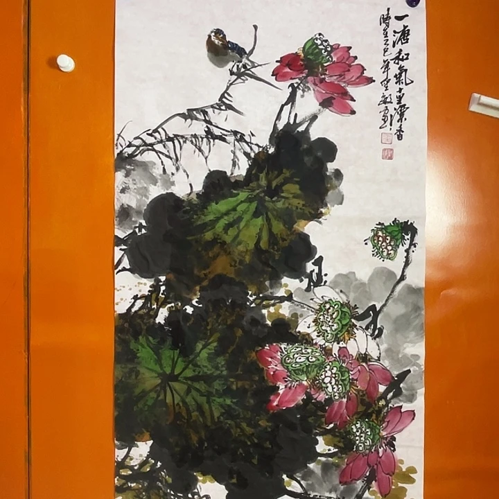 国画张圣敏先生纯手绘作品