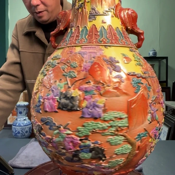 摆件陶景德镇陶瓷陶瓷摆件