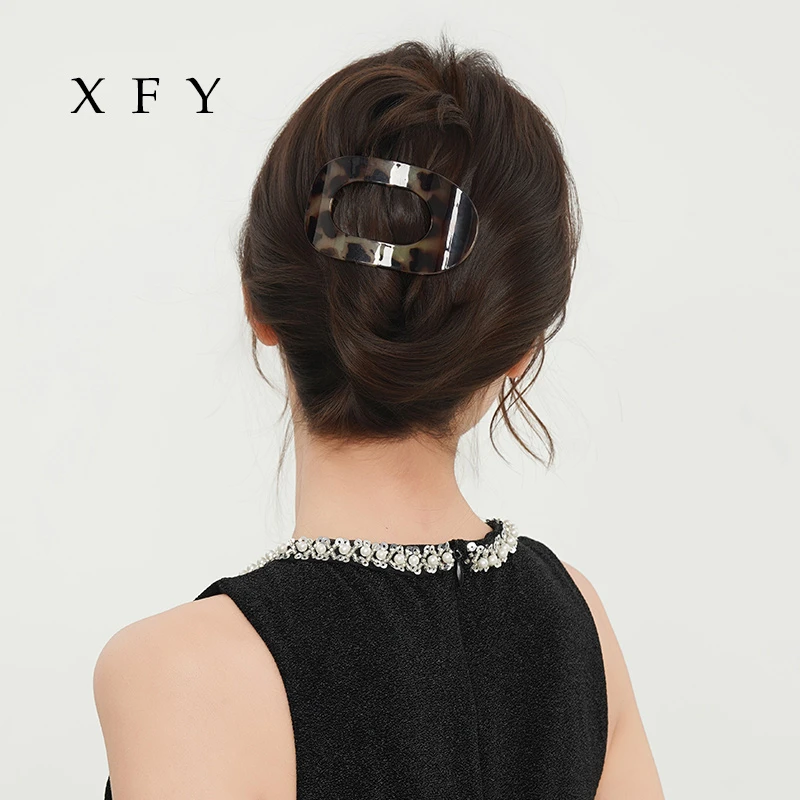 网红同款魔力发抓发夹2025新款高级感时尚简约气质贝壳夹头饰发饰