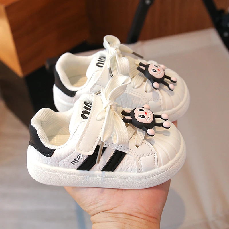 春秋男宝宝女学步鞋1一4岁男童软底小白的鞋儿童秋季童鞋女童板鞋