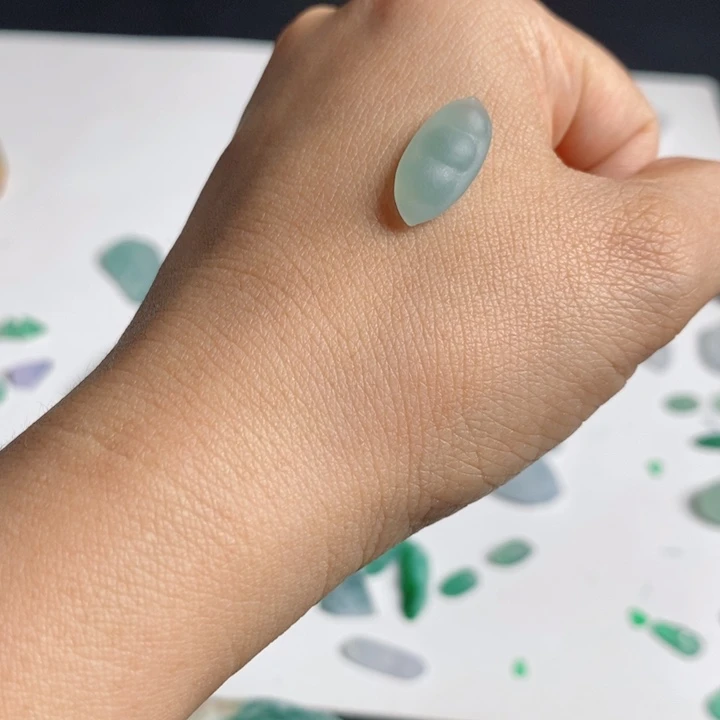 定制翡翠未镶嵌豆子