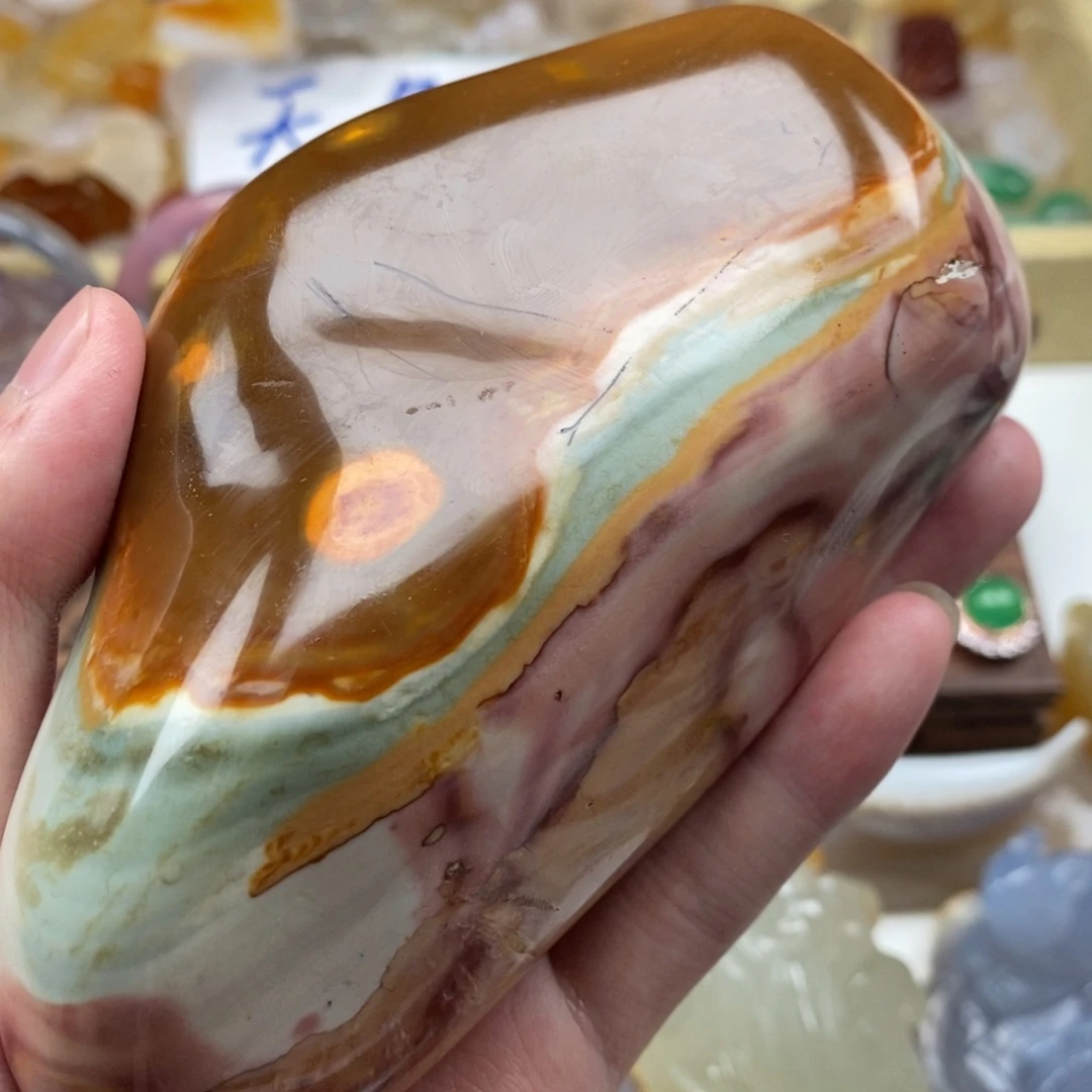 煮***匪玛瑙/玉髓未镶嵌颈饰