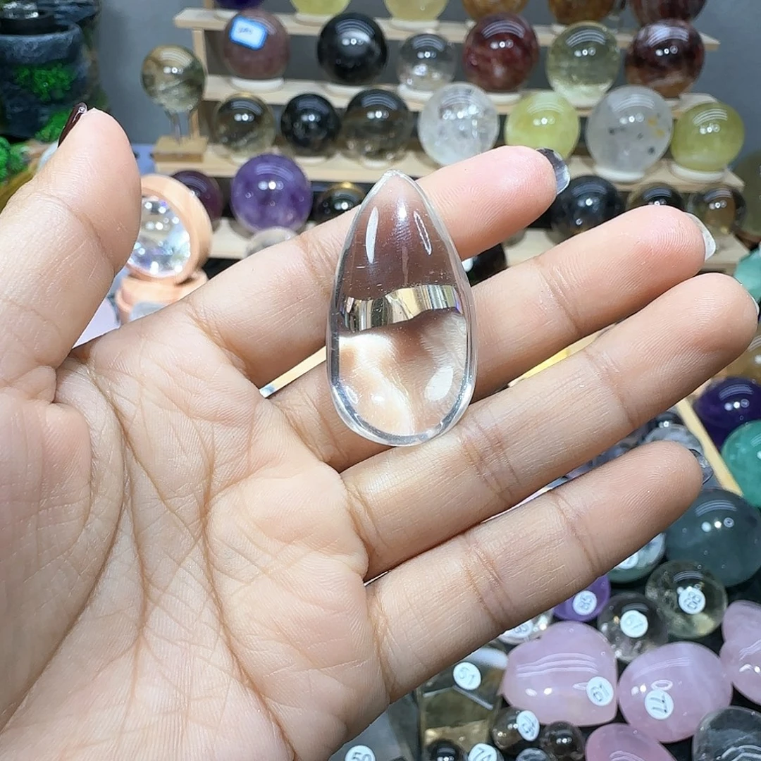 水晶未镶嵌珠宝半成品36