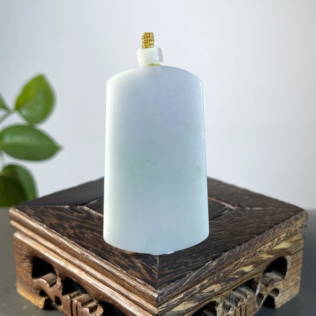 JYA27-78  天然缅甸A货翡翠  无事牌