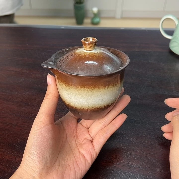 龙泉云间青瓷小米茶器