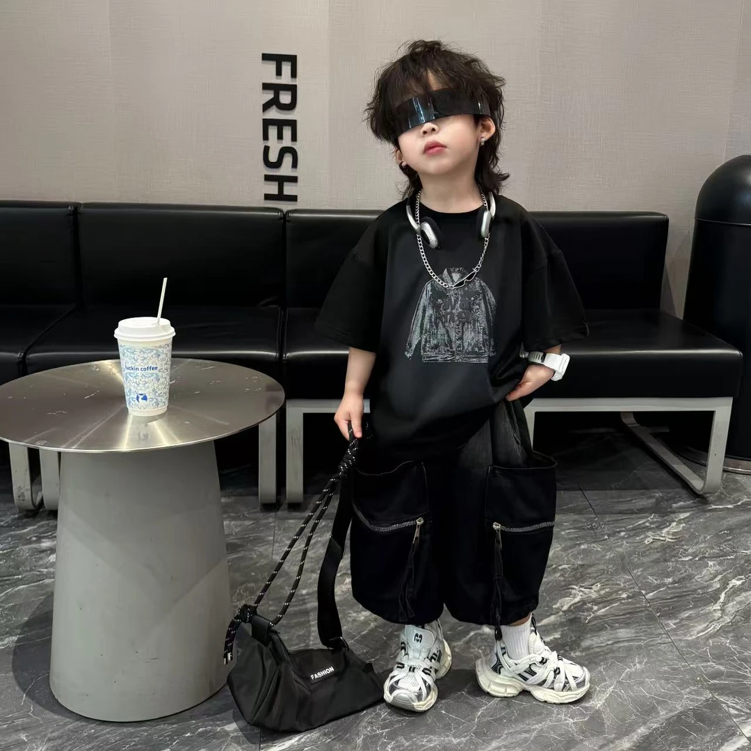 “酷到了！王炸牛仔”超大口袋薄软牛仔裤中裤七分夏好看洋气1200