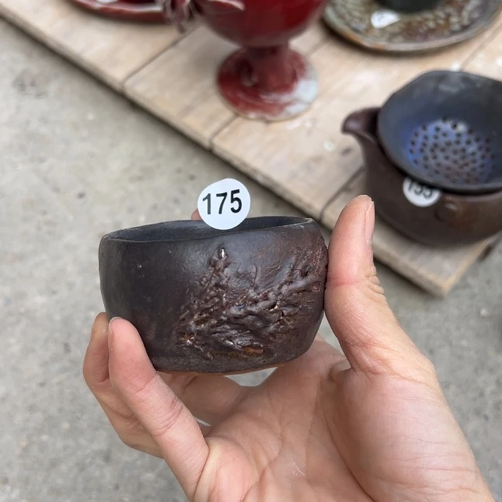 娜***绮陶瓷懿树日式手捏餐具茶具