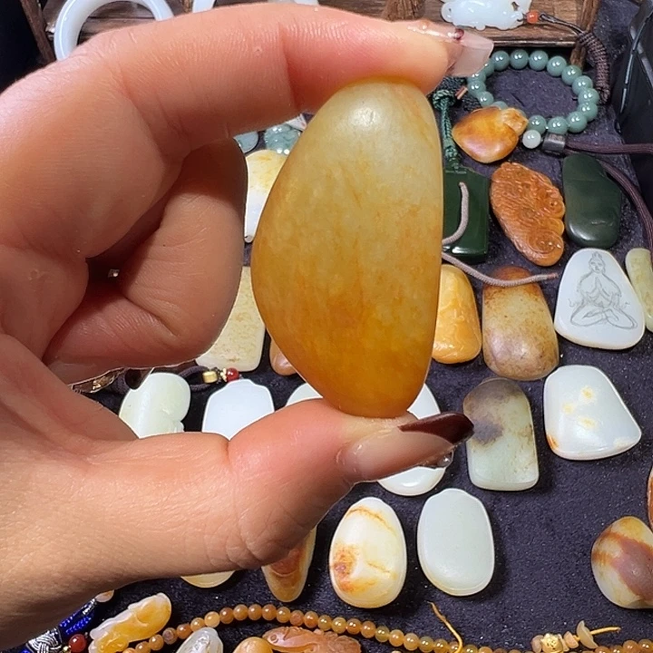 和田玉未镶嵌吊坠(不含链)