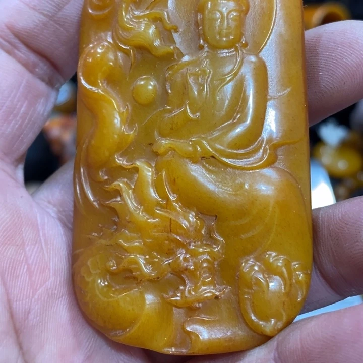 滴血莲花菩提吊坠