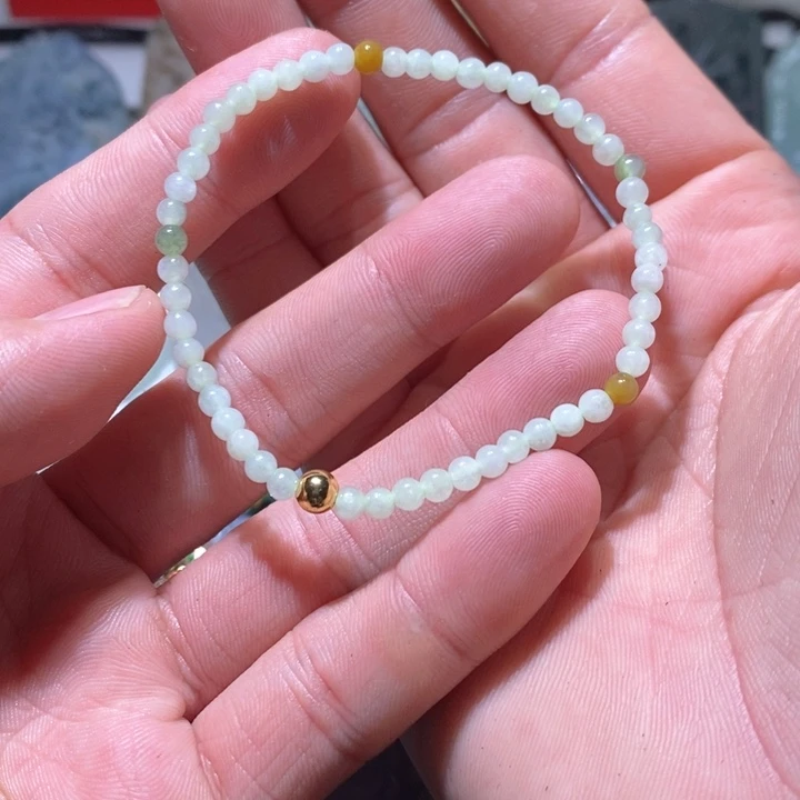 定制翡翠未镶嵌天然翡翠a货手串