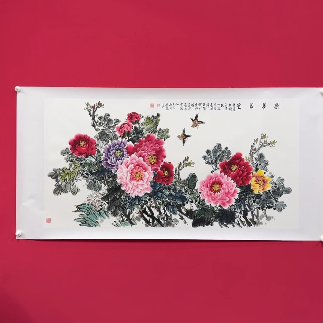 国画薛发胜8平尺精品