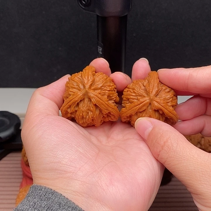 糖***芦文玩核桃吊坠白奔