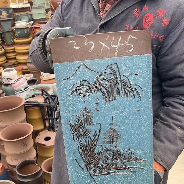 紫砂紫砂花盆是最具