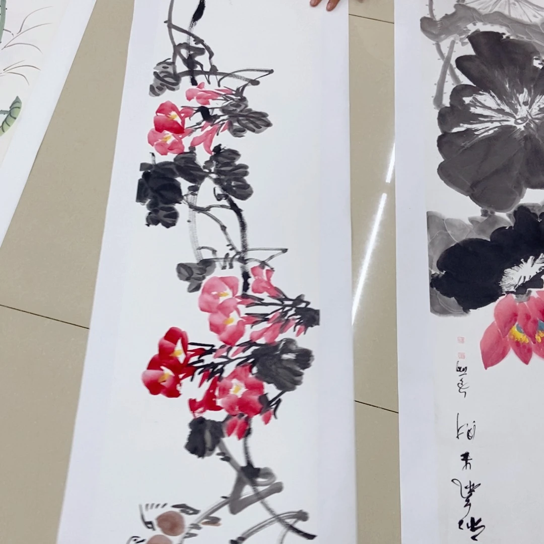 国画手写手绘火花62
