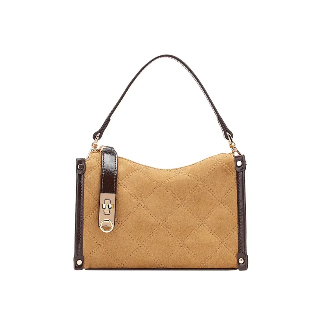 ck2025秋冬新款时尚百搭简约潮流通勤设计师款美拉德色女包